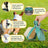 Foldable dog poop scooper with bag holder, shown in 8 colours and styles