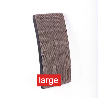 Wooden cat scratcher lounge with corrugated paper surface for cats - view 6