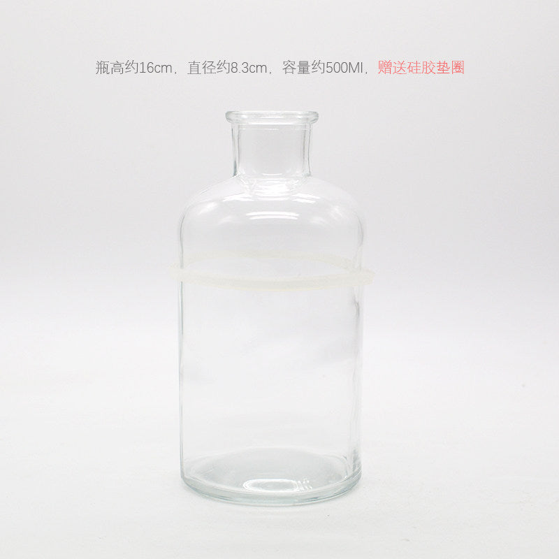 Ceramic Automatic Cat Water Dispenser with Elephant Design and Glass Bottle