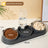 Automatic Refill Pet Food and Water Bowl
