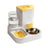 Automatic Pet Feeder and Water Dispenser for Pets with Optional Steel or Ceramic Bowl