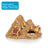 Resin rock turtle basking platform and reptile hide in Style BS0872
