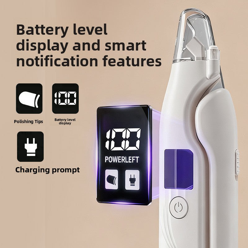 Quiet Multifunctional Pet Nail Clipper and Polisher