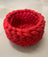 Soft velvet hand-woven round knot pet bed, detail photo 14