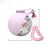Portable Pet Water Bottle with Collapsible Silicone Bowl and Leak-Proof Lid 285ml
