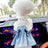 Cute denim skirt for small dogs and cats, available in 13 styles, image 44
