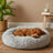 Soft round plush winter pet bed for cats, photo 1 of 47