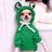 Green frog hoodie for dogs and cats, in Green Frog, image 3