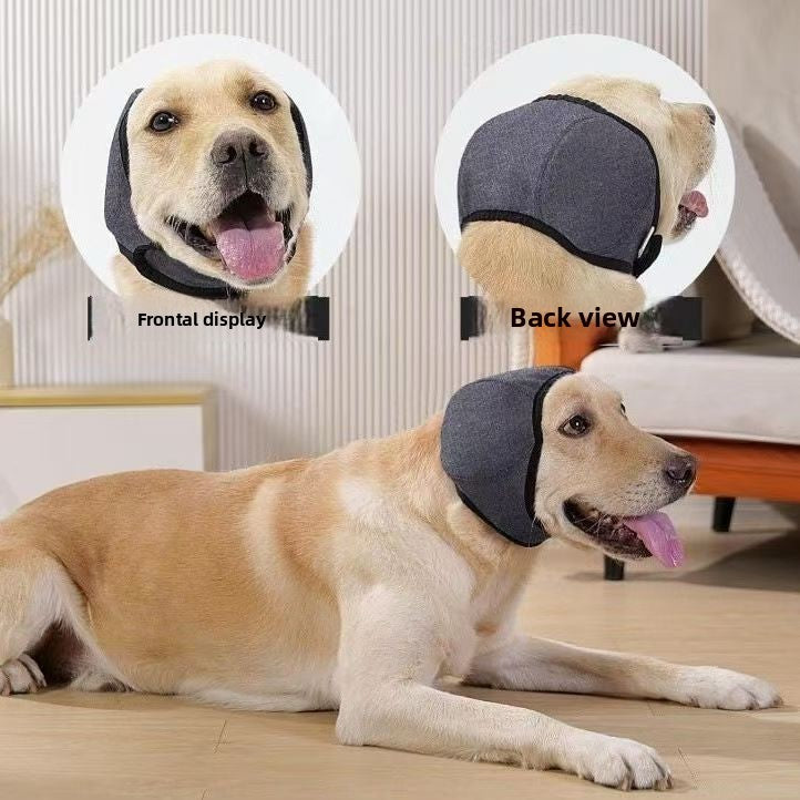 Adjustable padded dog ear muffs, available in 4 colours, image 4
