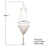 Handwoven bohemian hanging basket bed for cats, product image 4