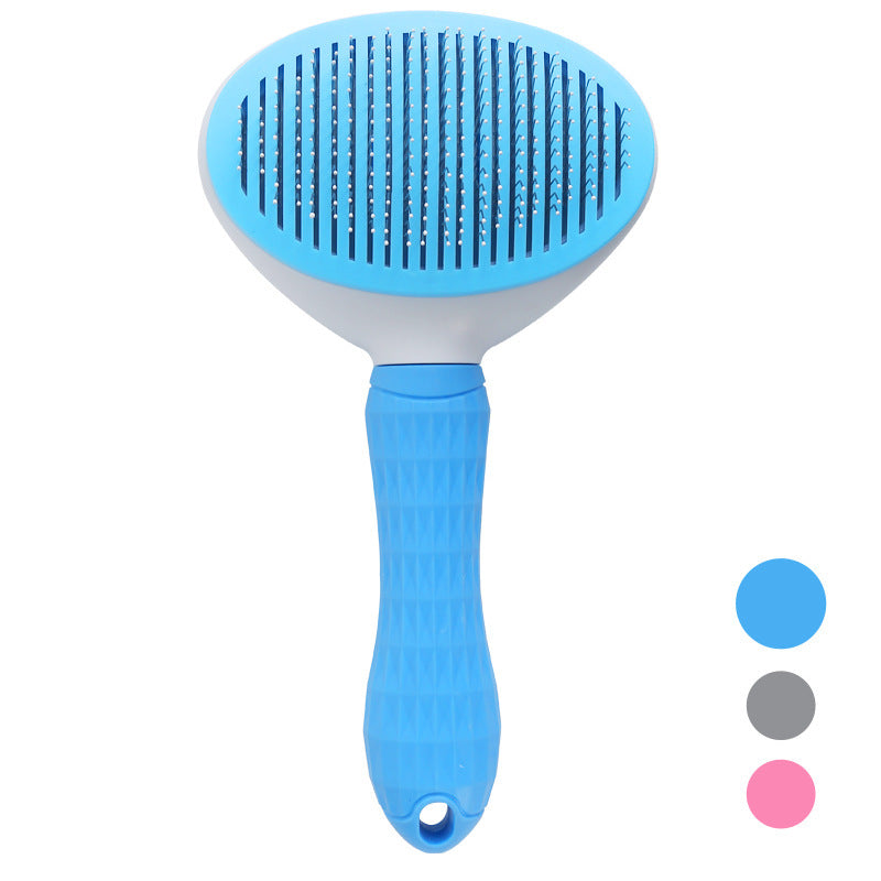 Pet Grooming Tool Set with Flea Comb, Nail Clippers and Scissors