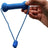 Blue dog toothbrush chew stick toy with grooves, photo 5 of 6