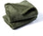 Dusty pink soft pet throw on a sofa
