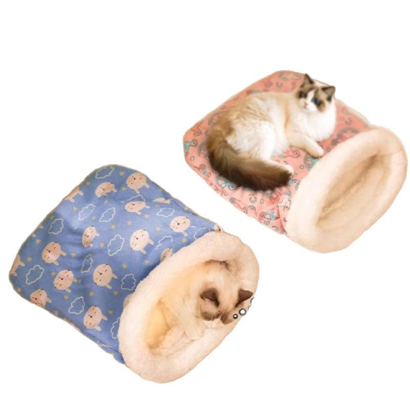 Avocado design semi closed pet sleeping bag, view 5