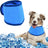 Reusable cooling bandana scarf for pets in 3 colour options