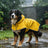 Reversible reflective dog raincoat, available in 2 colours, sizes Extra Small to 5XL, image 5