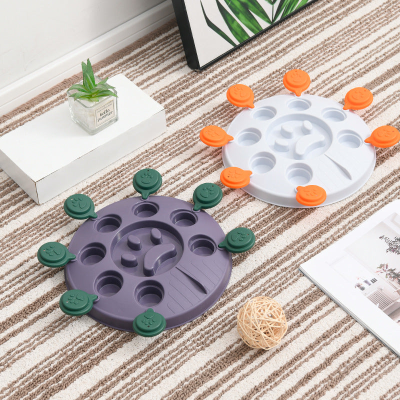 Interactive Pet Slow Feeder Bowl