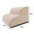 Soft sponge pet steps with fabric cover in Beige 2 Step