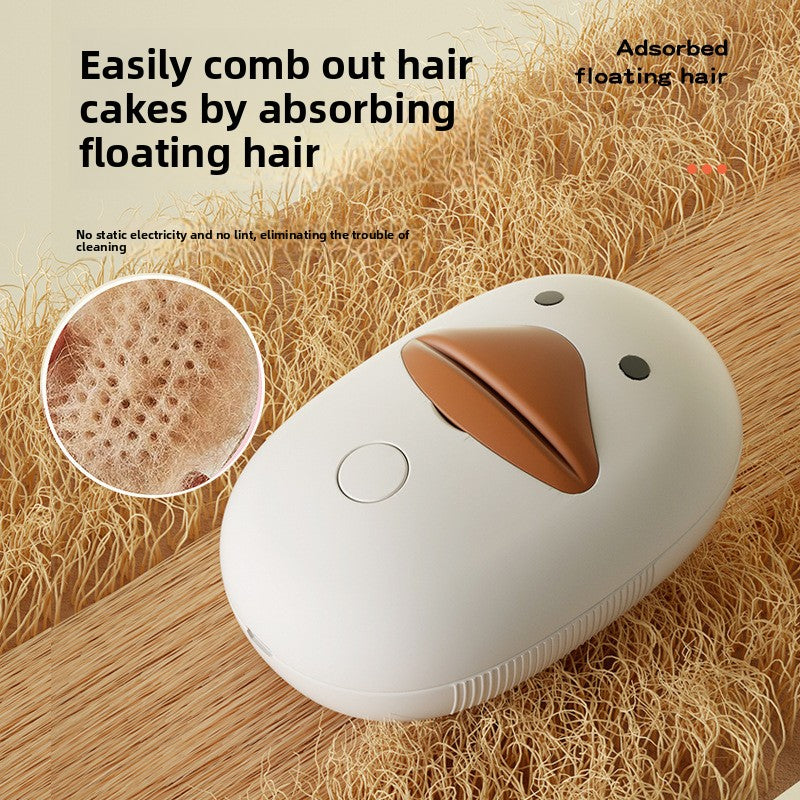 Electric Pet Spray Grooming Brush, Gentle Mist Massage Comb