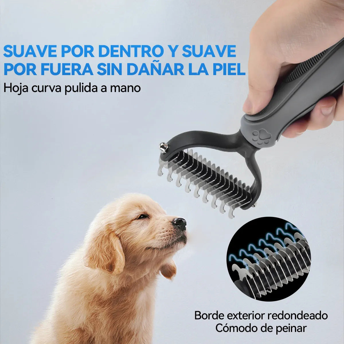 Cordless Electric Pet Clipper with Titanium Alloy Blades