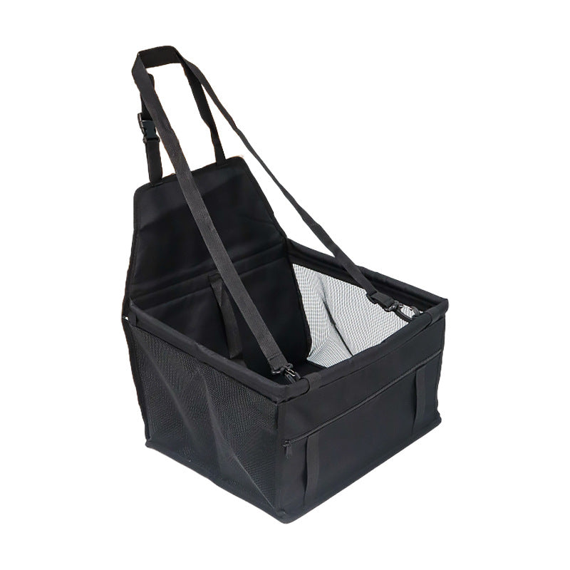 Foldable breathable pet carrier bag with mesh panels, photo 6 of 7