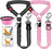 Shock-absorbing bungee lead for large dogs, close-up detail view