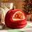 Red apple-shaped cat bed and small dog nest, sizes from Small