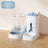 Automatic feeder and water dispenser