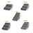 Grey soft foam dog stairs with removable cover, photo 4