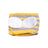 Washable cotton male dog belly band in Crocodile, showing size and shape