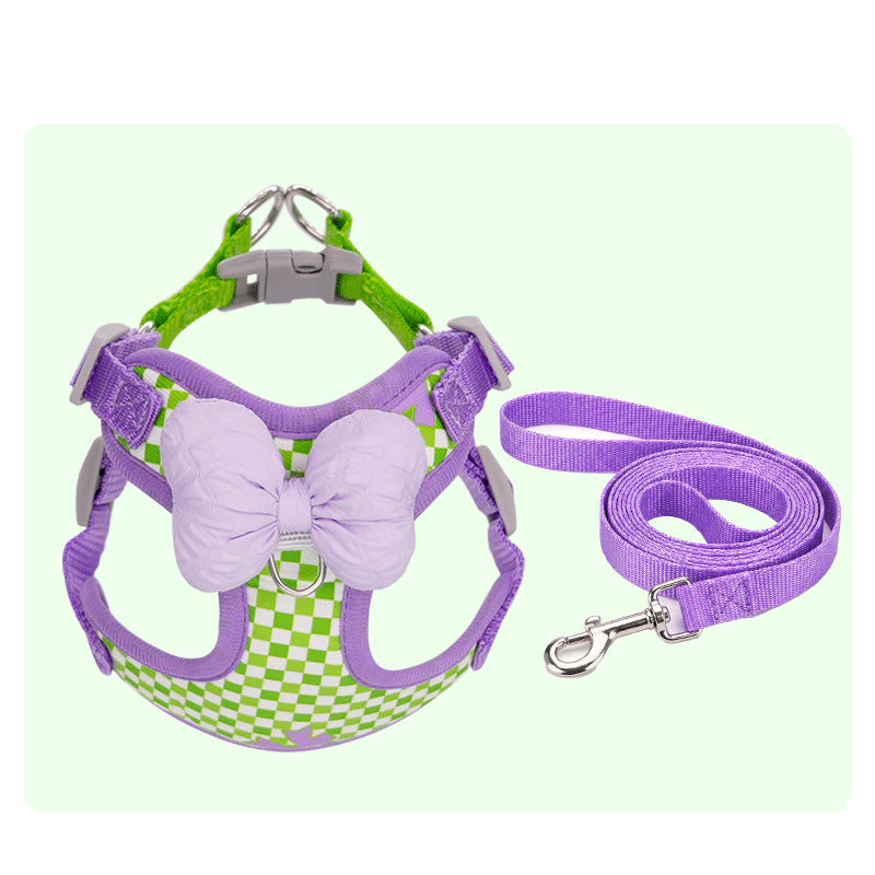 Breathable mesh X-harness with reflective strips, main product photo