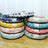 Round straw mat cooling pet nest with cat print, product image 3