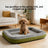 Rectangular padded pet mat for dogs and cats, product detail photo