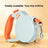 5m retractable dog lead with buffer, close-up detail view