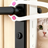 Pet door holder anti-pinch stopper, shown in 2 colours and styles