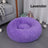 Round donut plush bed for cats and dogs, photo 31 of 43