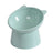 Blue raised double cat bowl with anti-tip base, photo 5