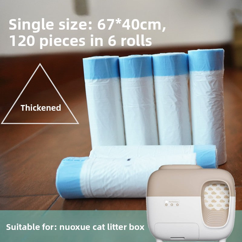 Handmade Cotton Linen Door Curtain for Cat Litter Boxes
