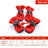 Non slip small dog shoes with soft sole in black, view 14