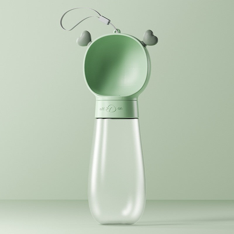Portable water dispenser for puppies