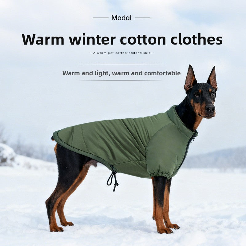 Padded British style dog vest, available in 4 colours, image 2