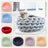 Soft velvet hand-woven round knot pet bed, main product photo