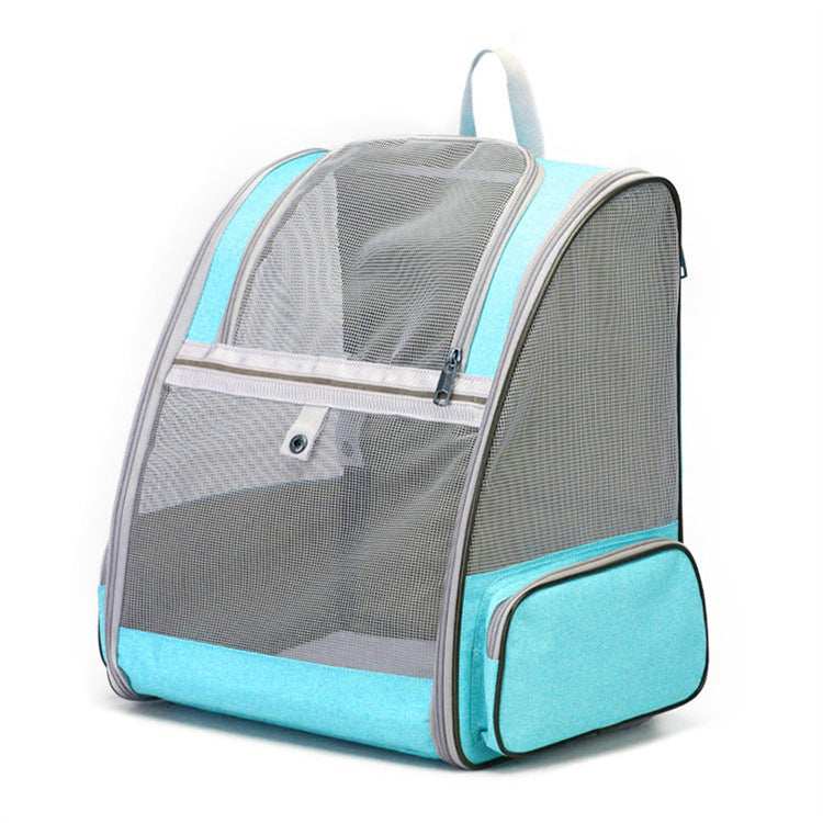 Bird travel backpack carrier with mesh windows for parrots, view 13