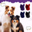 Fleece winter hats for cats and dogs in three colours