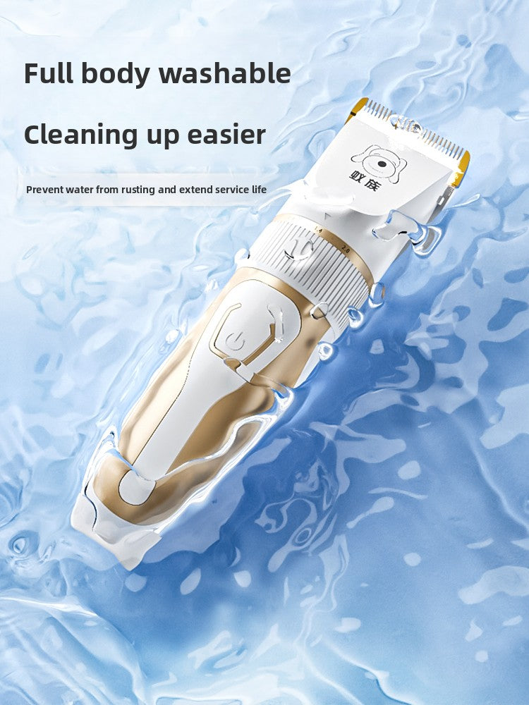 Quiet rechargeable pet hair clipper, photo 3 of 17