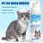 Waterless Foam Dry Shampoo Towels for Dogs and Cats, No Rinse