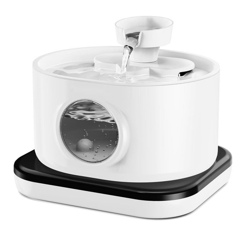 Cordless Stainless Steel Pet Water Fountain with Motion Sensor and Type-C Charging
