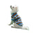 Christmas print plush dog tops in four colours