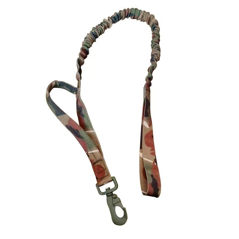 Tactical nylon dog collar with handle, available from Pet Royale UK