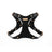 Soft leather look dog harness in deer brown